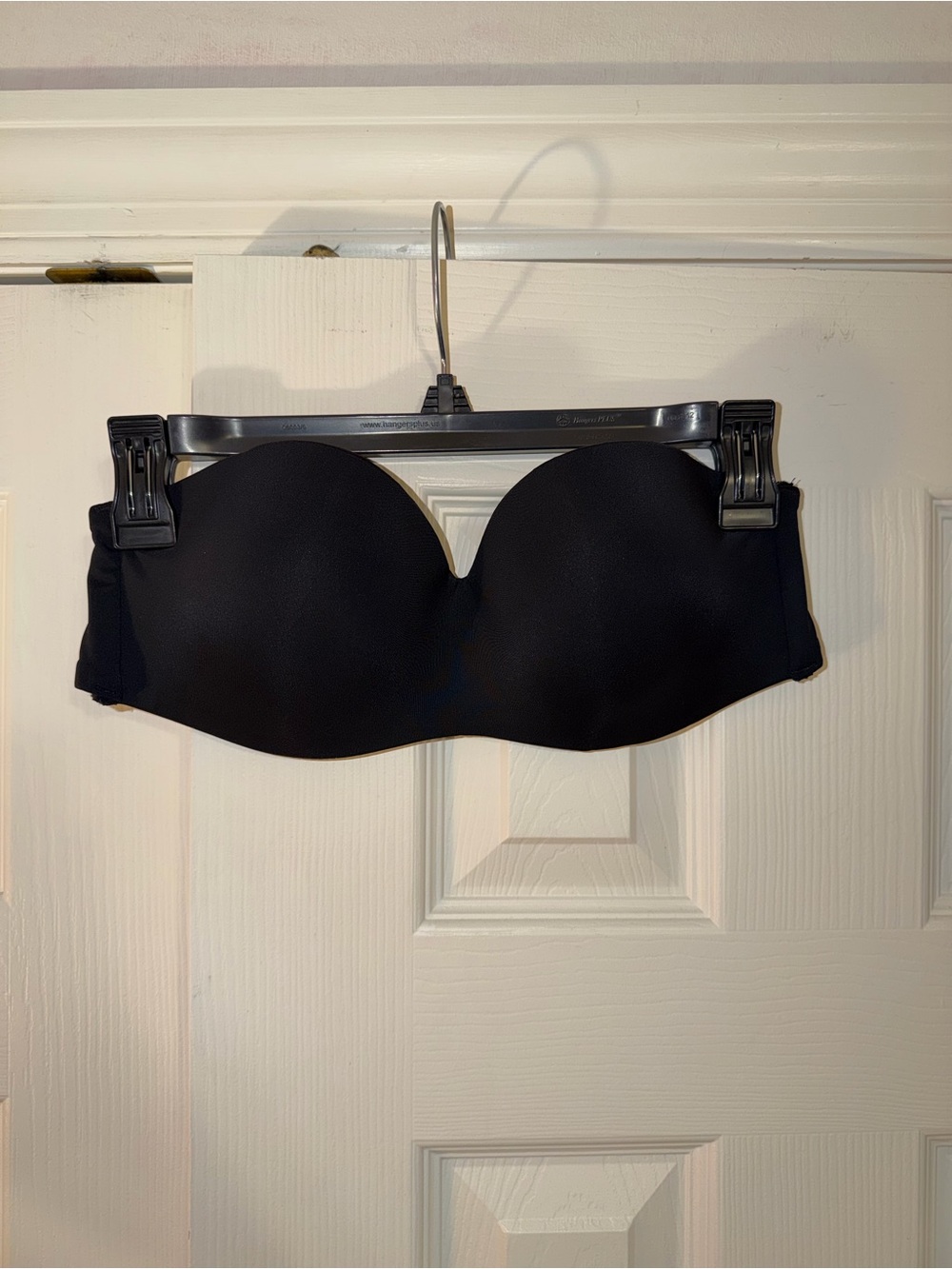 Danskin Black Strapless Padded Bra